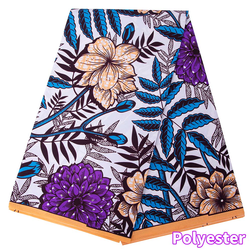Sewing Batik Fabric - Ankara African Print Batik Pagne Real