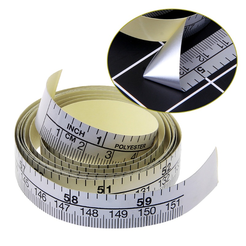 Sewing Label - 151cm Self Adhesive Metric Measure Tape