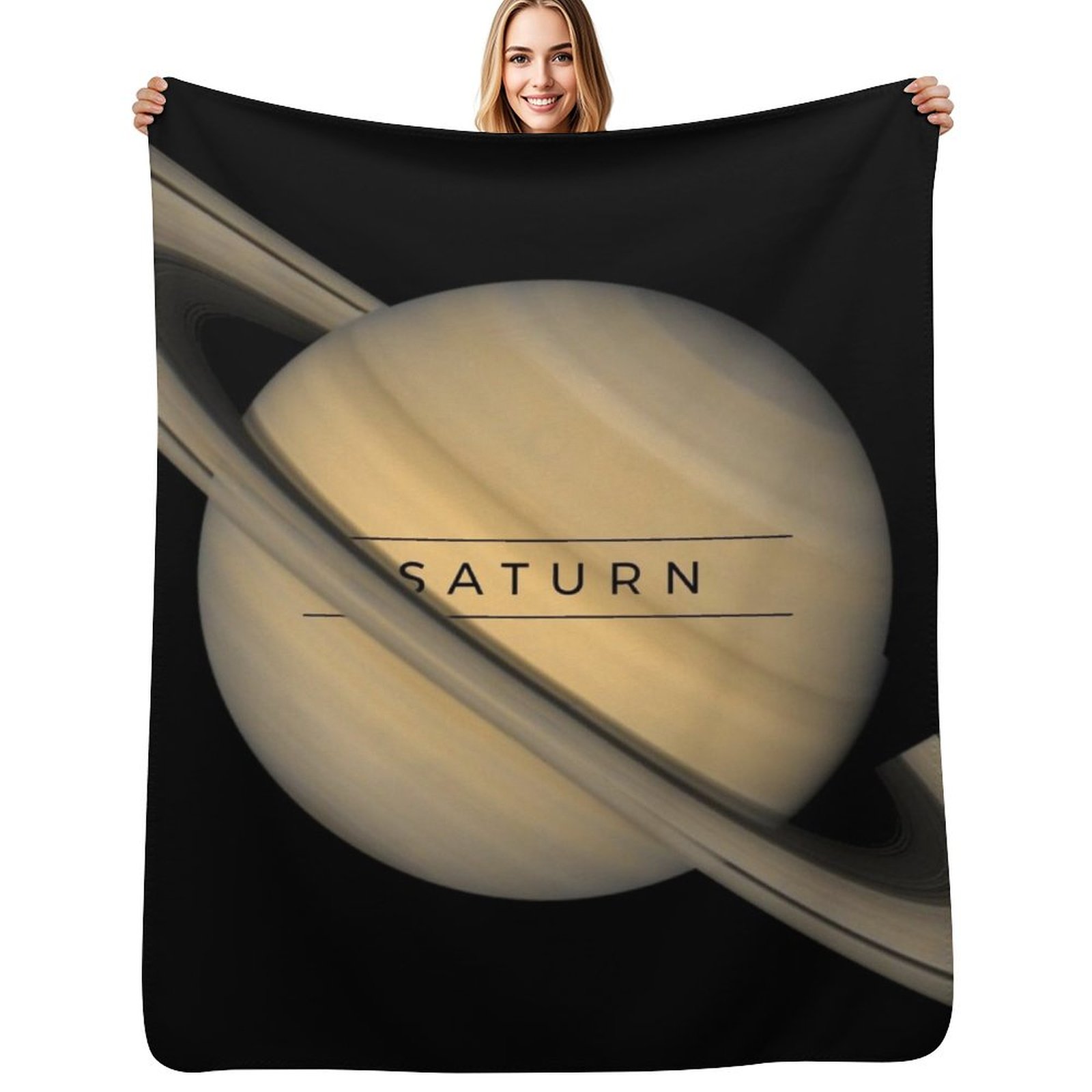 Fabric Weight Set - Saturn -- Planets Moons Solar System