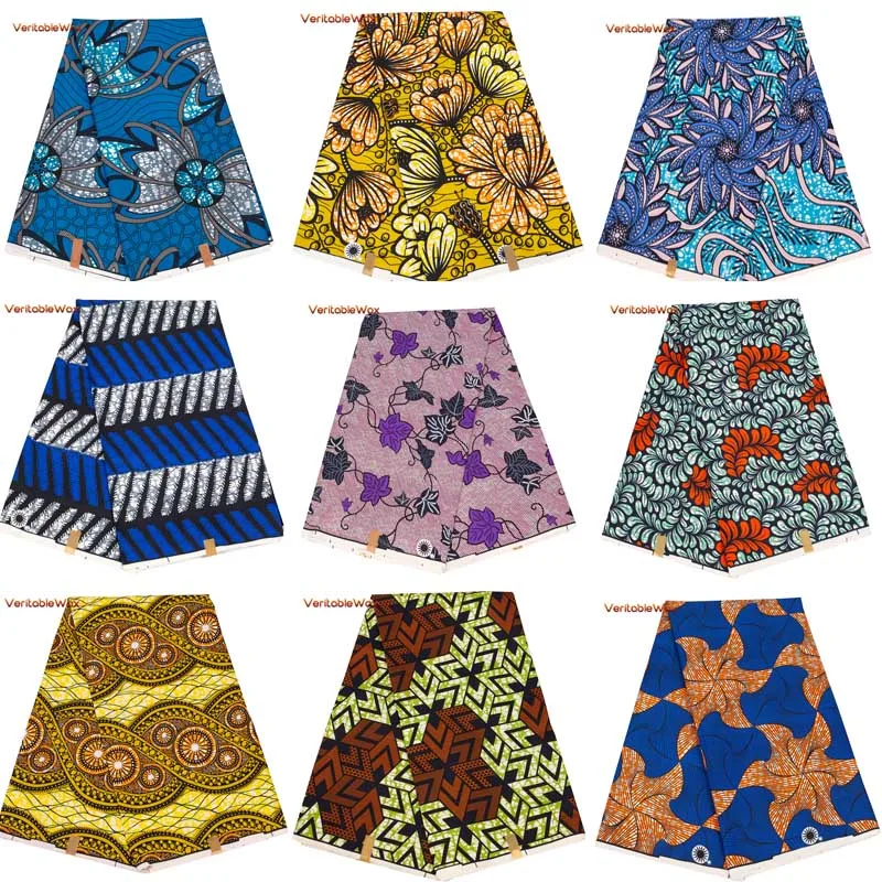 Sewing Batik Fabric - Ankara Châu Phi In Hình Miếng