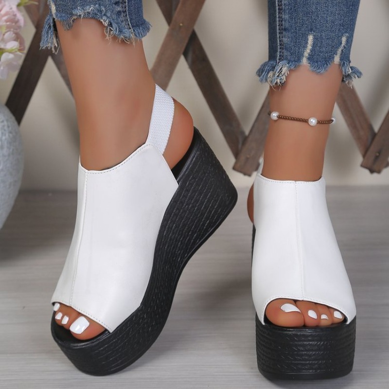 Women Sandals Summer  Wedge Sa - đánh giá và giá Elastic Waistband Roll
