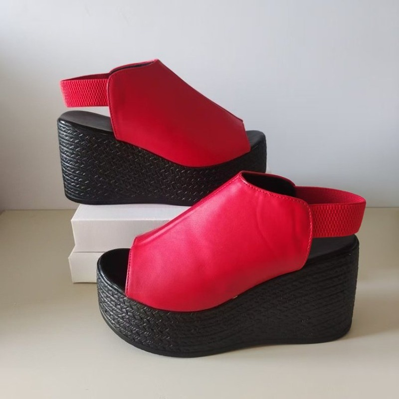 Women Sandals Summer  Wedge Sa - đánh giá và giá Elastic Waistband Roll
