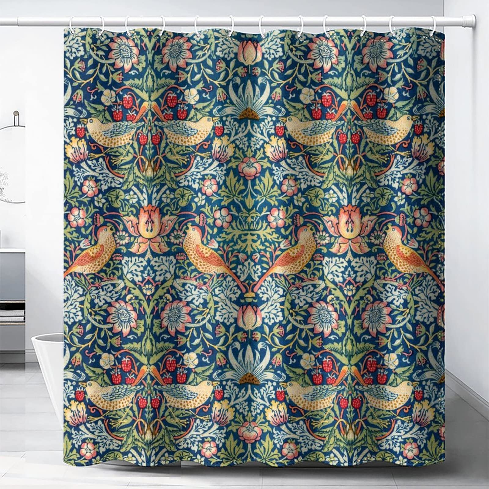 William Morris Shower Curtain, - đánh giá và giá Fabric Weight Set