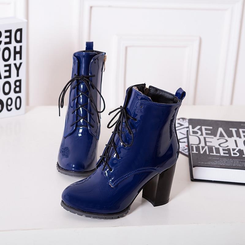 Fashion Women's Boots Ankle Ne - đánh giá và giá Sewing Front Zipper