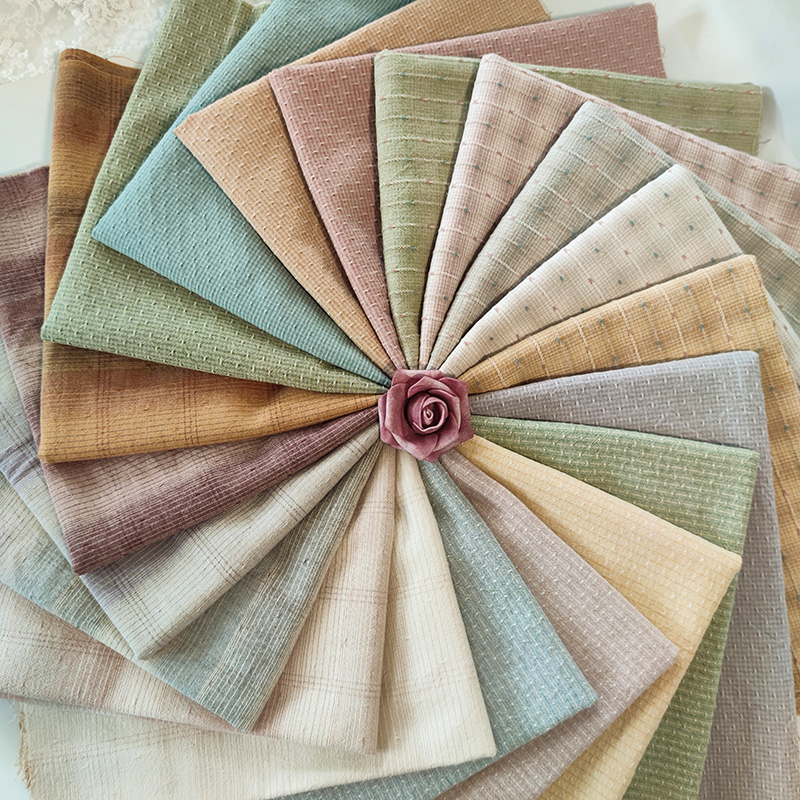 50*140Cm DIY Nhật Bản Nhỏ VảI  - đánh giá và giá Sewing Tweed Fabric