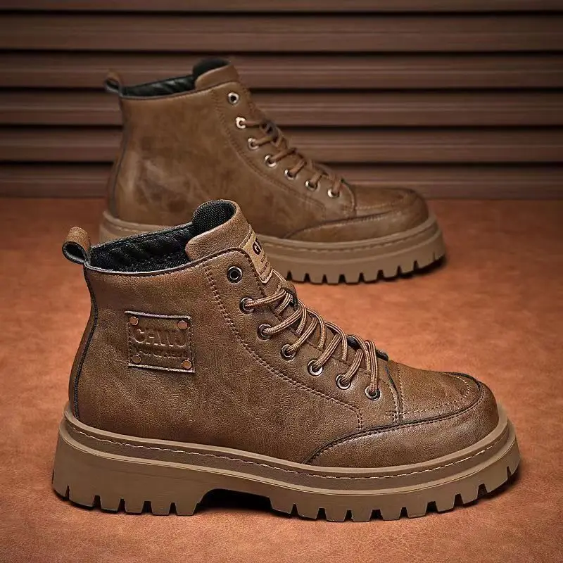High Quality Men's Boots Platf - đánh giá và giá Sewing Nylon
