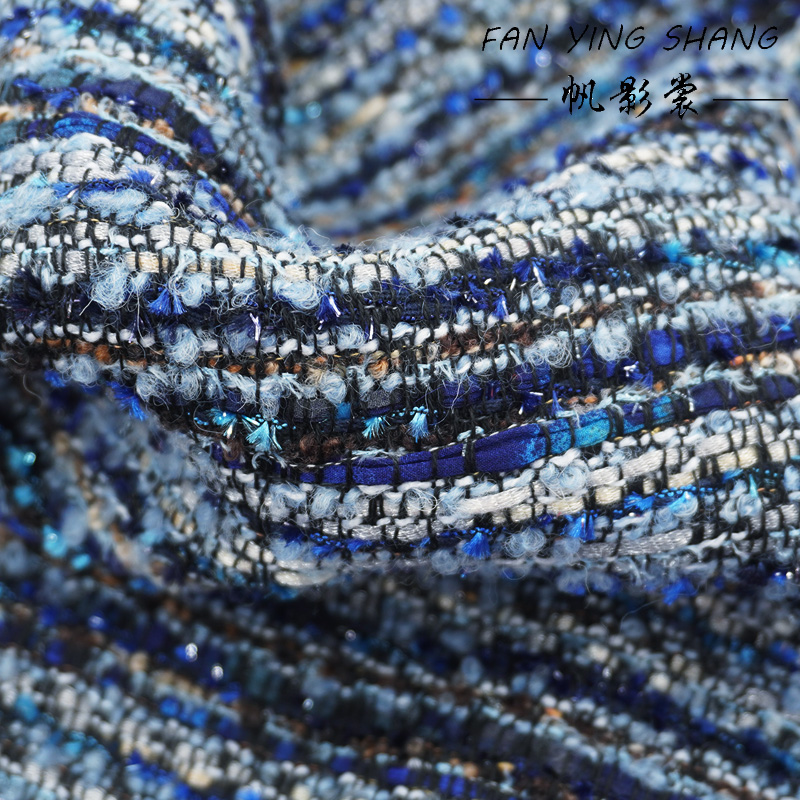 2025 Blue Series Bright Chiffo - đánh giá và giá Sewing Tweed Fabric