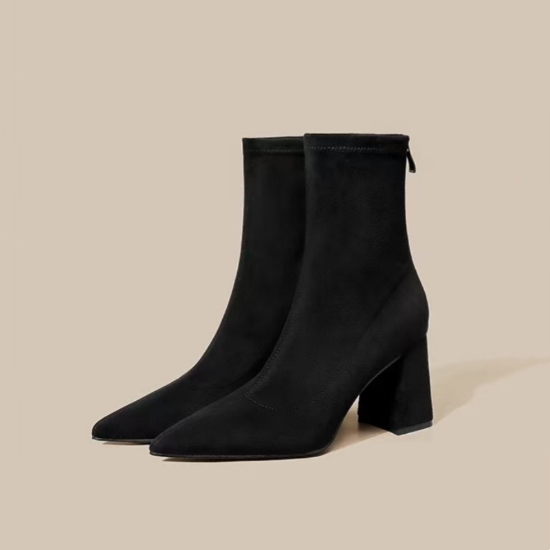 Winter Pointed Suede Comfortab - đánh giá và giá Sewing Net