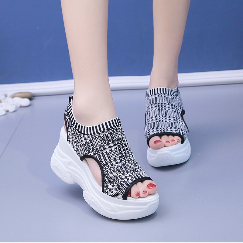 Women's Sandals 2025 Summer We - đánh giá và giá Elastic Waistband Roll