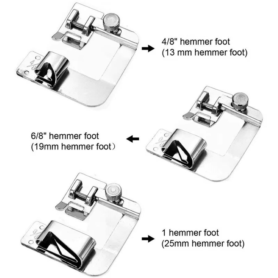 1PCS-3PCS 13/19/25mm Domestic  - đánh giá và giá Textile Sewing Machines
