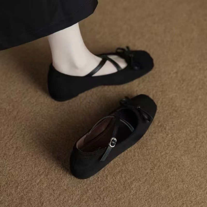 Women's Mary Jane Flats Criss- - đánh giá và giá Elastic Waistband Roll