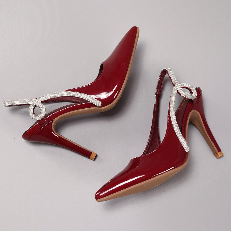 Sexy Patent Leather Pointed To - đánh giá và giá Elastic Waistband Roll