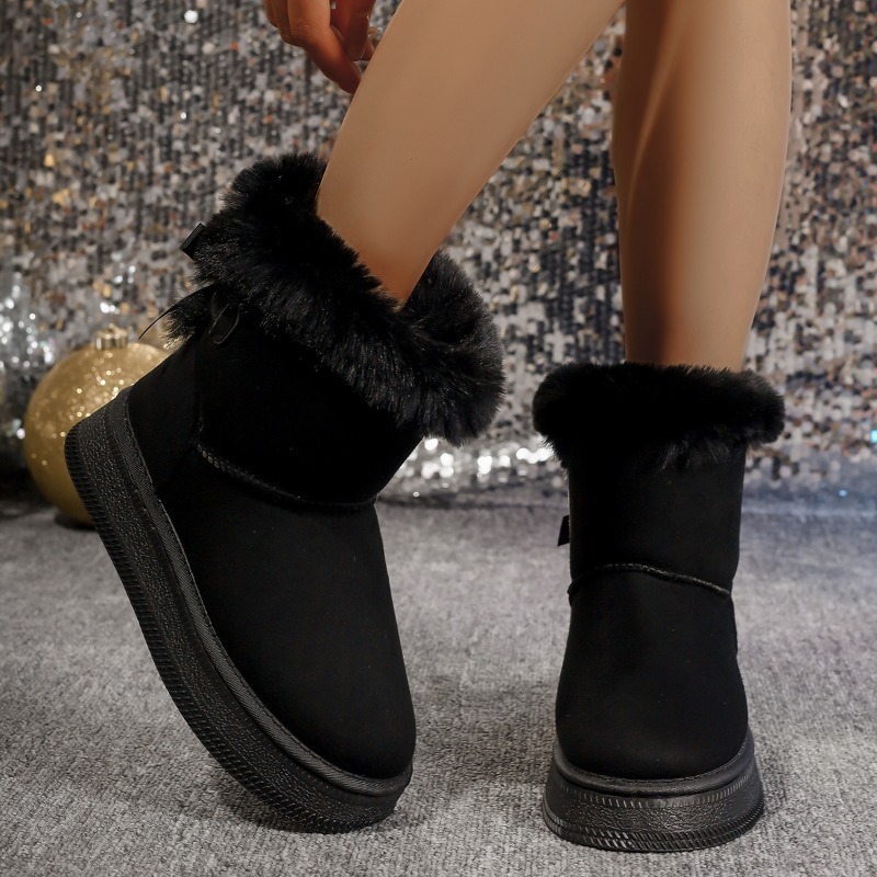 Platform Snow Boots Women's Ne - đánh giá và giá Sewing Fleece