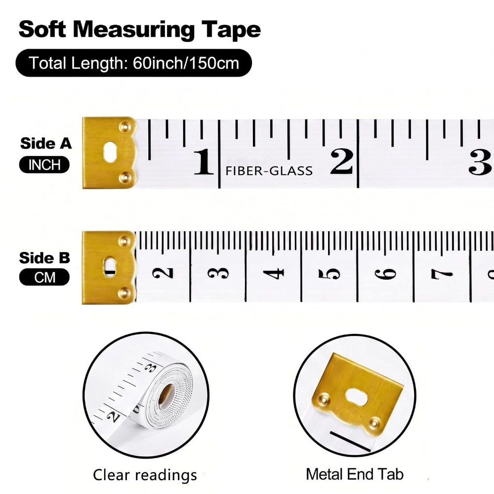 Soft Tape Measure Set of 2 Pac - đánh giá và giá Fabric Weight Set
