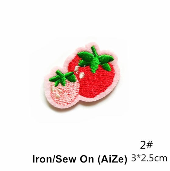 10 Pcs Fruit Cake Embroidered  - đánh giá và giá Sewing Id