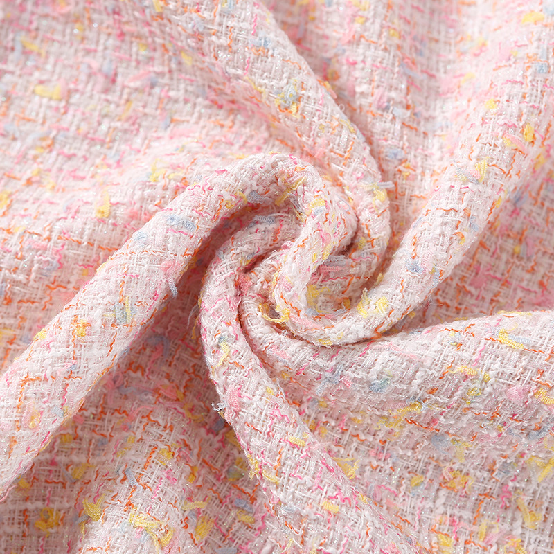 Luxury Tweed Fabric Boucle Fab - đánh giá và giá Sewing Tweed Fabric