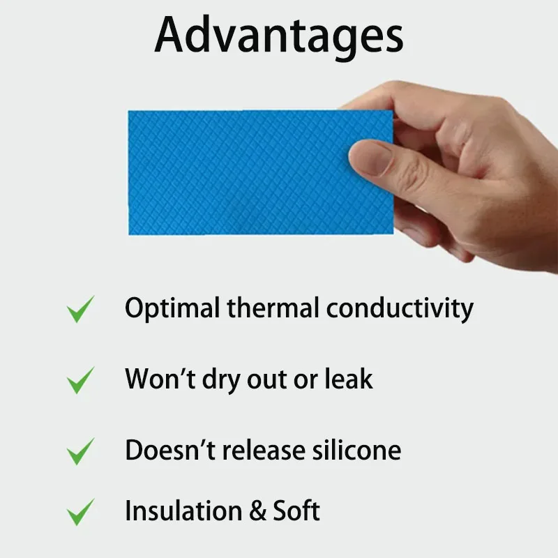 22W/mk 100x100mm Soft Thermal  - đánh giá và giá Fabric Softener Sheet