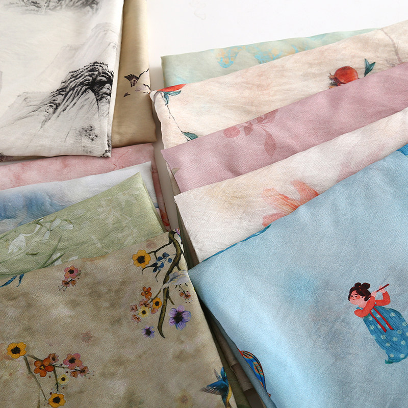 Botanical Fiber Fabric Ramie R - đánh giá và giá Sewing Tweed Fabric