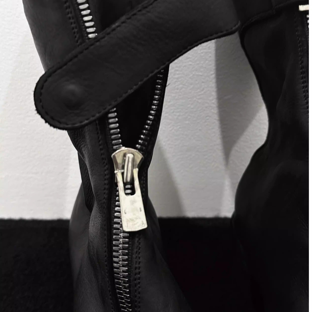 Fashion Genuine Leather Chelsa - đánh giá và giá Sewing Front Zipper