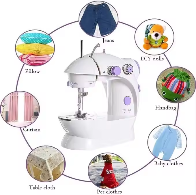 Mini Electric Domestic Home Us - đánh giá và giá Textile Sewing Machine Price
