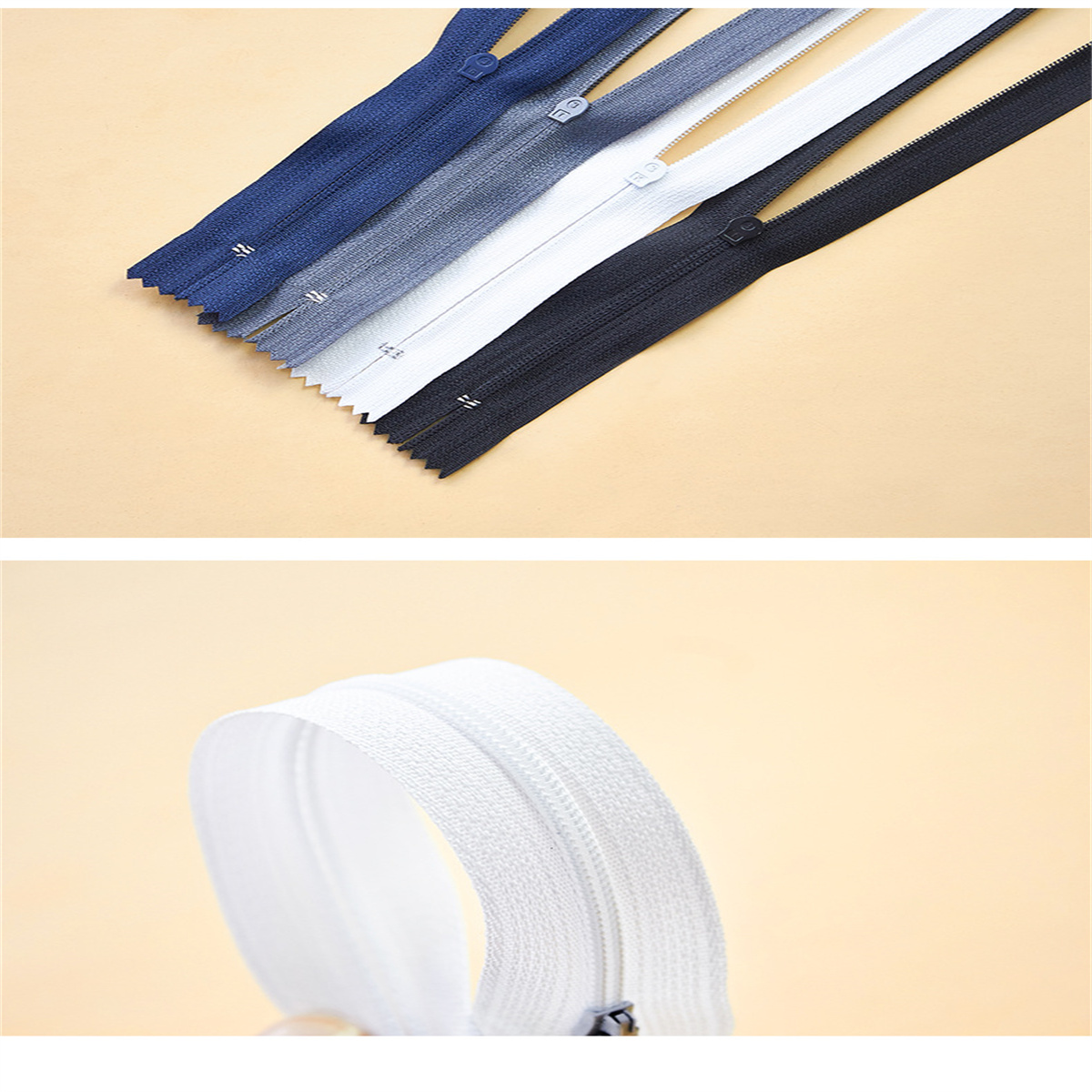 10pcs #3 Nylon Closed-End Zipp - đánh giá và giá Sewing Front Zipper