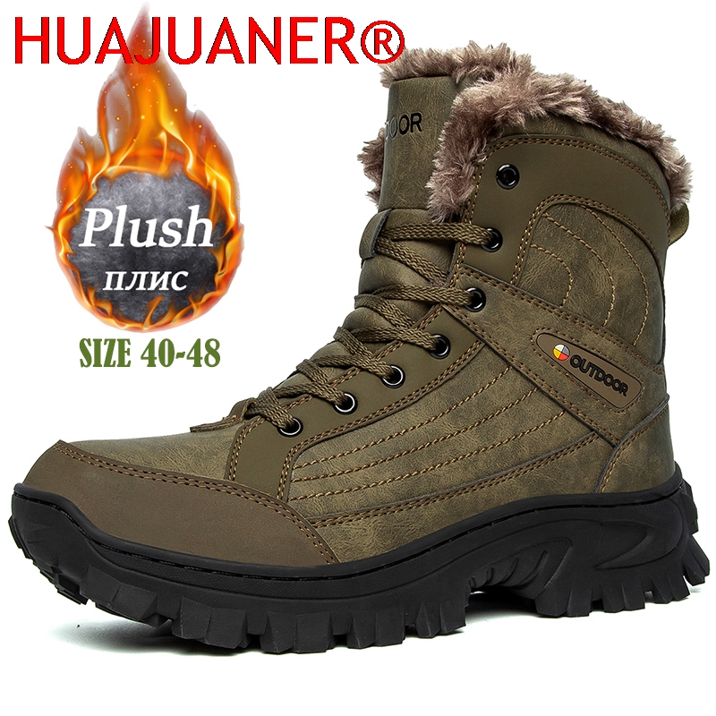 Men Winter Snow Boots Platform - đánh giá và giá Sewing Nylon