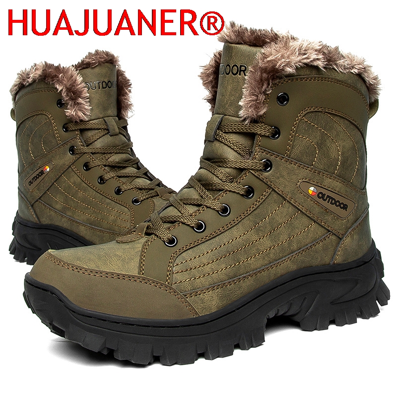 Men Winter Snow Boots Platform - đánh giá và giá Sewing Nylon